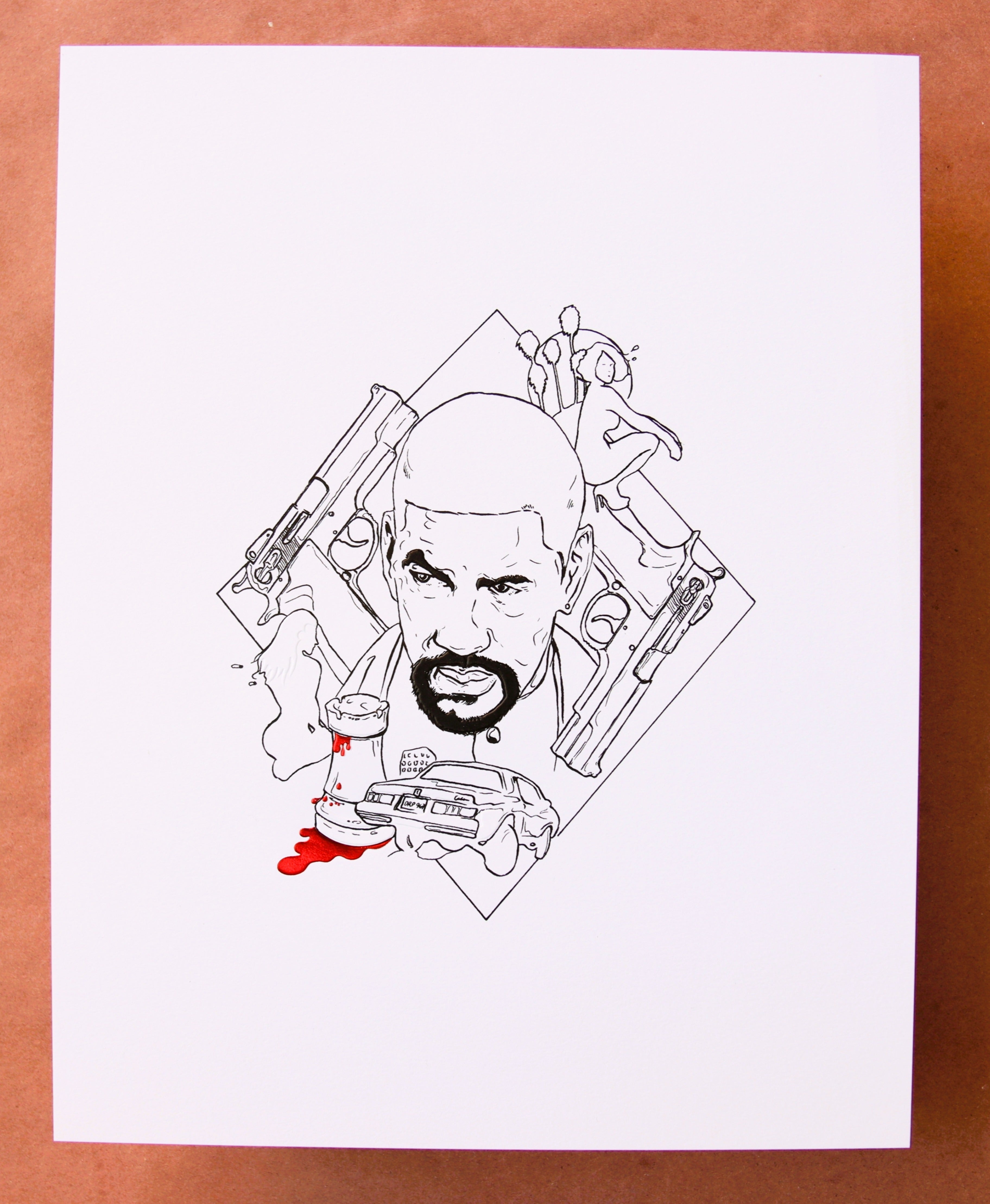 Bleeding Rook (Shit’s Chess, It Ain’t Checkers) — Archival Limited Edition